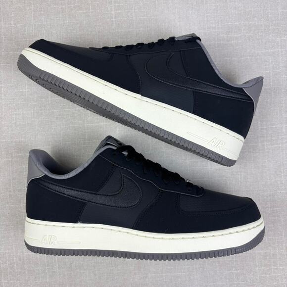 ⚫ 2024 Nike Air Force 1 Low “Black Flat Pewter” 11M - Picture 2 of 6